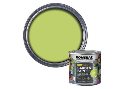 Ronseal Garden Paint Lime Zest 250ml Ronseal - RockBottom Nothampton