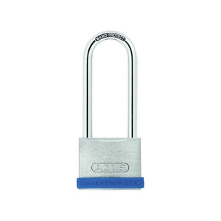 Abus Mechanical 40mm Silver Rock™ 5 Padlock Long Shackle 63mm ABUS Mechanical - RockBottom Northampton 
