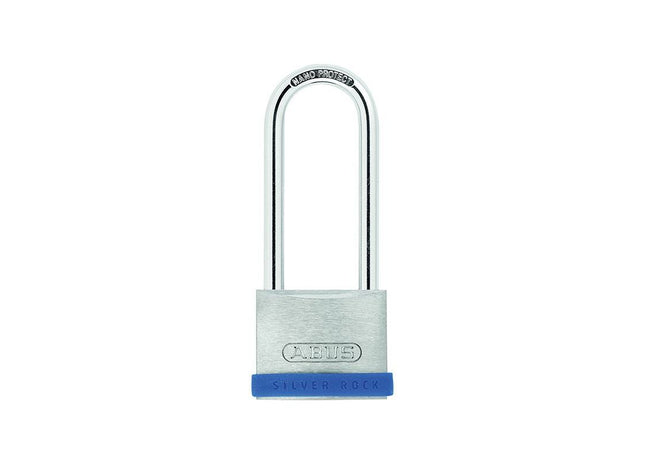 Abus Mechanical 40mm Silver Rock™ 5 Padlock Long Shackle 63mm ABUS Mechanical - RockBottom Northampton 