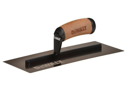 Dewalt Drywall Curved Gold Stainless Steel Finishing Trowel 12in DEWALT Drywall - RockBottom Northampton