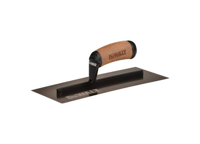 Dewalt Drywall Curved Gold Stainless Steel Finishing Trowel 12in DEWALT Drywall - RockBottom Northampton