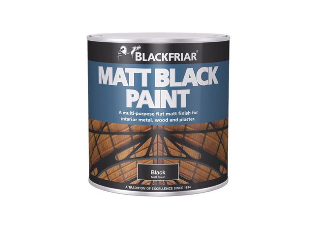Blackfriar Matt Black Paint 500ml Blackfriar - RockBottom Northampton