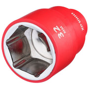 Draper XP1000 VDE Socket, 1/2" Sq. Dr., 32mm Draper - Town Tools