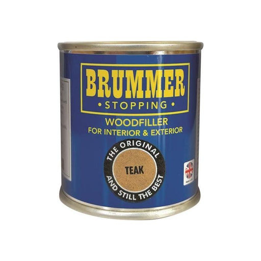 Brummer® Wood Filler Teak 700g Brummer® - RockBottom Northampton