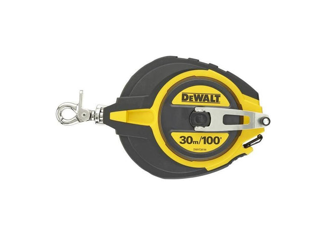 Dewalt Steel Long Tape Measure 30m/100ft (Width 12mm) Dewalt - RockBottom Northampton