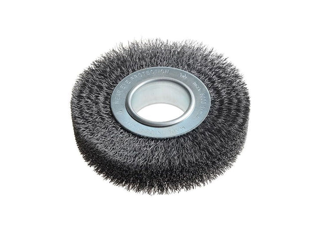 Lessmann Wheel Brush D125mm x W29-31 x 40 Bore Steel Wire 0.30 + Adaptors Set 2 Lessmann - RockBottom Northampton