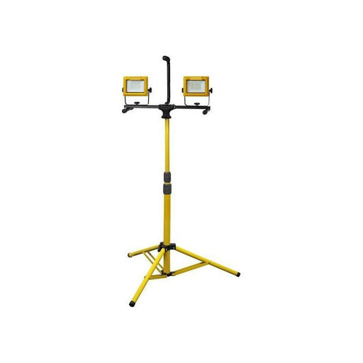 Faithfull Power Plus LED Twin Tripod Site Light 70W 240V Faithfull Power Plus - RockBottom Northampton