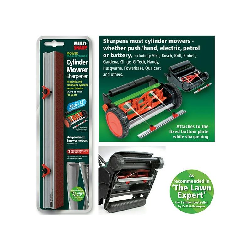 Multi-Sharp® Multi-Sharp® MS1101 Cylinder Mower Sharpener 30cm (12 in) Multi-Sharp® - RockBottom Northampton