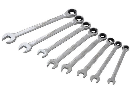 Bluespot Tools Ratchet Spanner Set, 8 Piece BlueSpot Tools - RockBottom Northampton