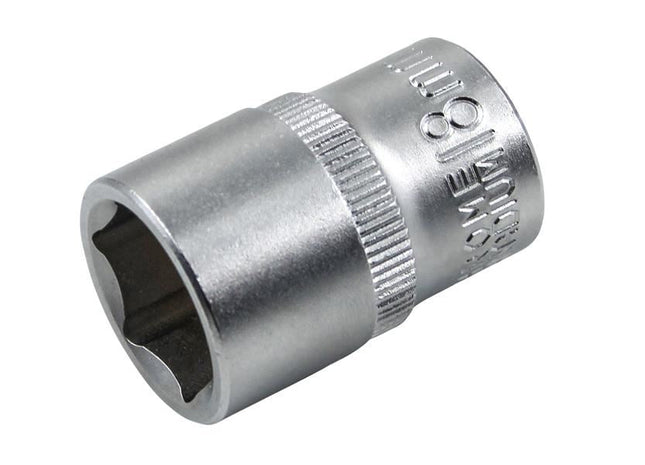 Faithfull Hex Socket 1/2in Drive 18mm Faithfull - RockBottom Northampton