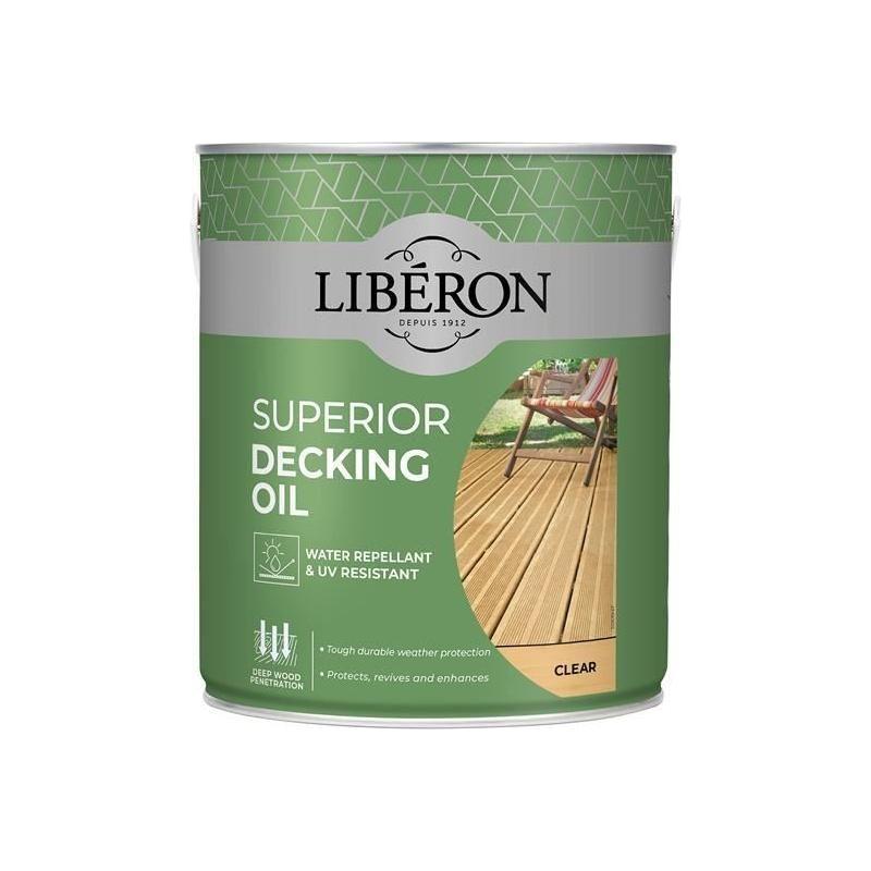 Liberon Superior Decking Oil Clear 2.5 litre Liberon - RockBottom Northampton