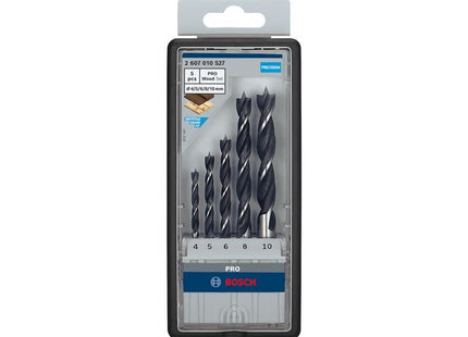 Bosch Powertool Accessories PRO Wood Brad Point Drill Bit Set, 5 Piece Bosch Powertool Accessories - RockBottom Northampton