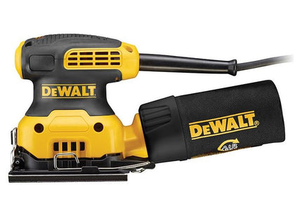 Dewalt Power Tools DWE6411 1/4 Sheet Palm Sander 230W 240V DeWALT Power Tools - RockBottom Northampton
