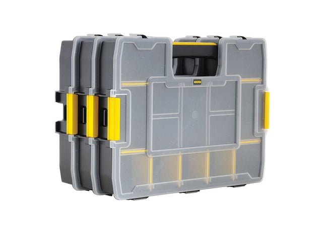Stanley® Hand Tools SORTMASTER™ Junior Stackable Organiser Bonus Triple Pack STANLEY® Hand Tools - RockBottom Nothampton