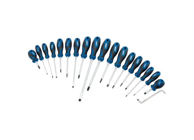 Draper Soft Grip Screwdriver Set (19 Piece) 09548 Draper - Town Tools 