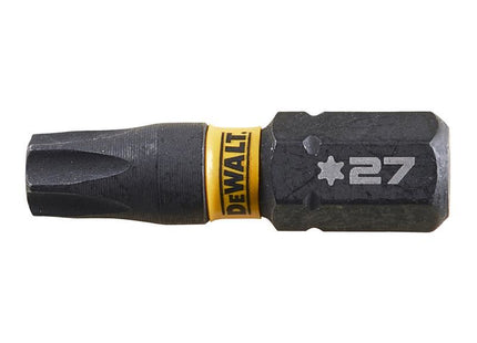 DeWALT Power Tools EXTREME FlexTORQ Bits T27 x 25mm (Pack 5) DeWALT Power Tools - RockBottom Northampton