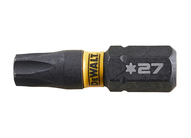 DeWALT Power Tools EXTREME FlexTORQ Bits T27 x 25mm (Pack 5) DeWALT Power Tools - RockBottom Northampton