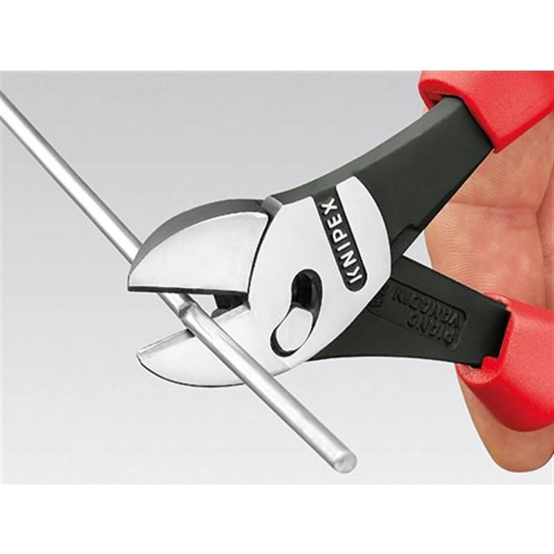 Knipex TwinForce® Diagonal Cutters Multi-Component Grip 180mm Knipex - RockBottom Northampton