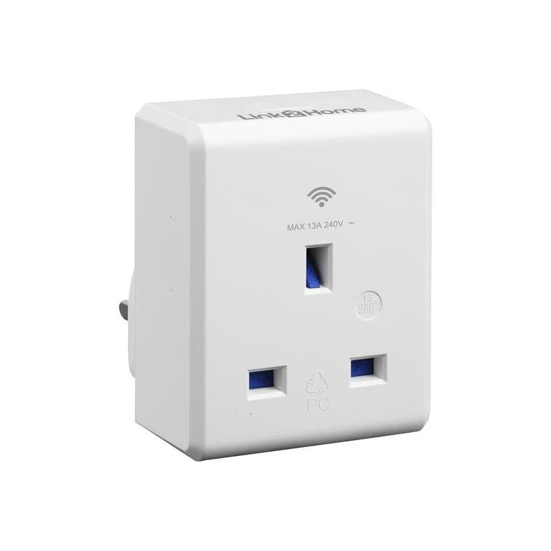 Link2Home Wi-Fi Plug-in Socket 13 amp Link2Home - RockBottom Northampton