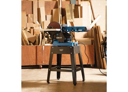 Draper 230V Belt and Disc Sander with Tool Stand, 150mm, 750W 98423 Draper - Town Tools 