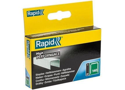 Rapid 140/14 14mm Galvanised Staples (Box 2000) Rapid - RockBottom Nothampton