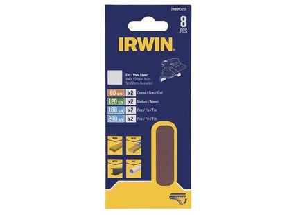 Irwin® Multi Sander Detail Sanding Sheet Set, 8 Piece IRWIN® - RockBottom Northampton