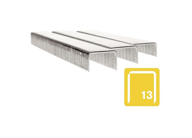 Rapid 13/6 6mm Stainless Steel 5m Staples (Box 2500) Rapid - RockBottom Nothampton