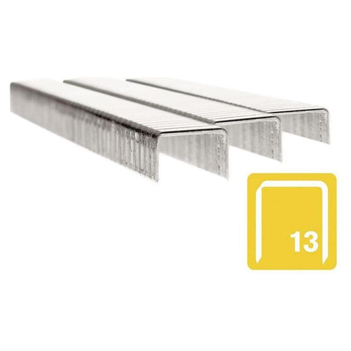 Rapid 13/6 6mm Stainless Steel 5m Staples (Box 2500) Rapid - RockBottom Nothampton