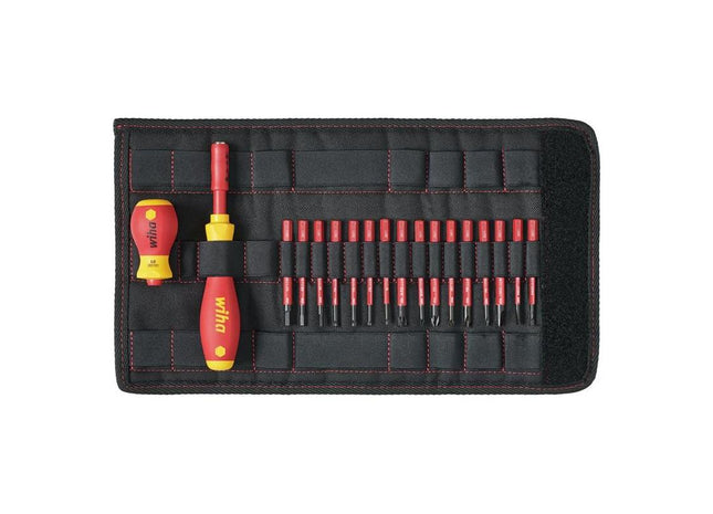 Wiha SoftFinish® electric slimVario Screwdriver Set, 19 Piece Wiha - RockBottom Northampton