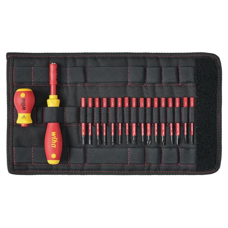 Wiha SoftFinish® electric slimVario Screwdriver Set, 19 Piece Wiha - RockBottom Northampton