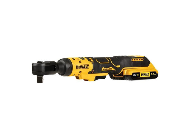 Dewalt Power Tools DCF512D1 XR 1/2in Open Head Ratchet 18V 1 x 2.0Ah Li-ion DeWALT Power Tools - RockBottom Northampton