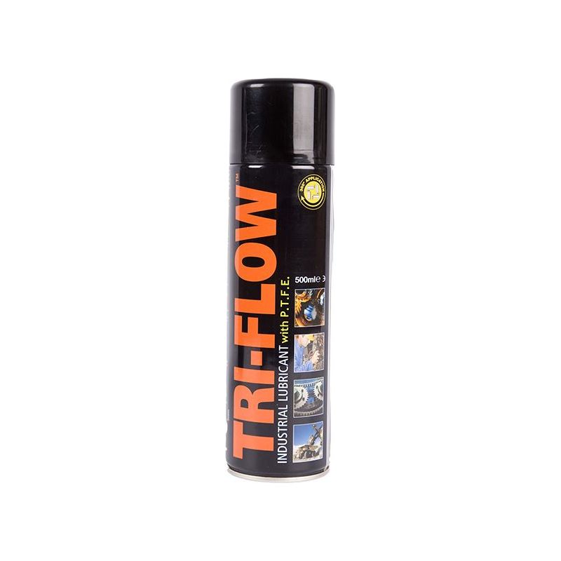 Tri-Flow 34691 Industrial Lubricant with PTFE 500ml Tri-Flow - RockBottom Northampton