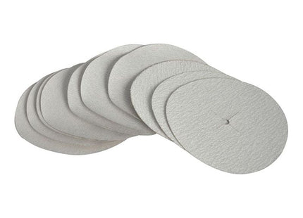 Faithfull Paper Sanding Disc 6 x 125mm Assorted (Pack 10) Faithfull - RockBottom Northampton