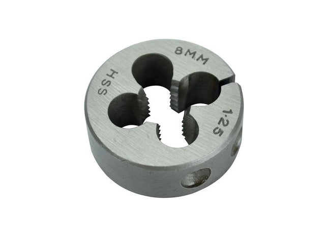 Faithfull HSS Straight Flute Split Die M8 x 1.25, 1in OD Faithfull - RockBottom Northampton
