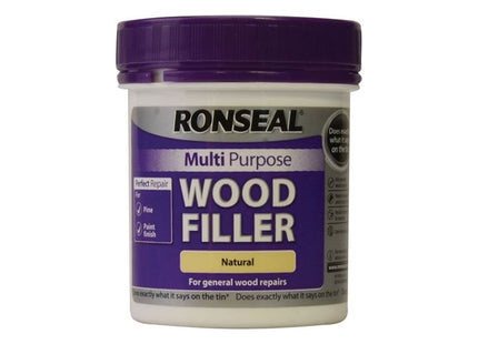 Ronseal Multipurpose Wood Filler Tub Natural 250g Ronseal - RockBottom Nothampton