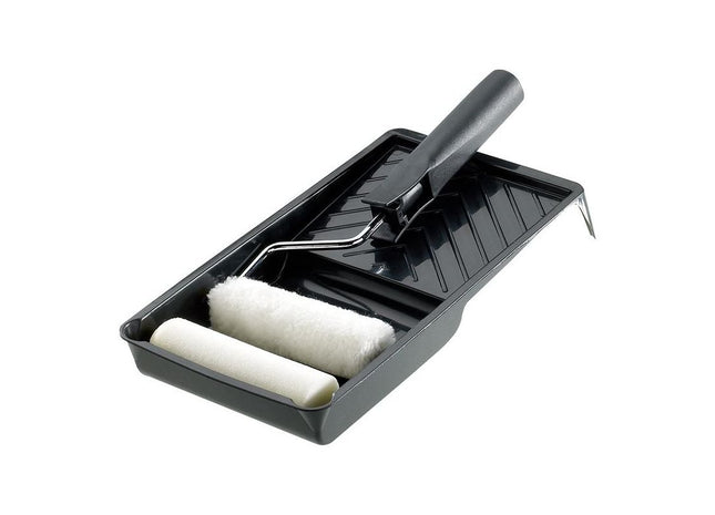 Stanley® Hand Tools Mini Roller Emulsion & Gloss Kit 100mm (4in) STANLEY® Hand Tools - RockBottom Nothampton