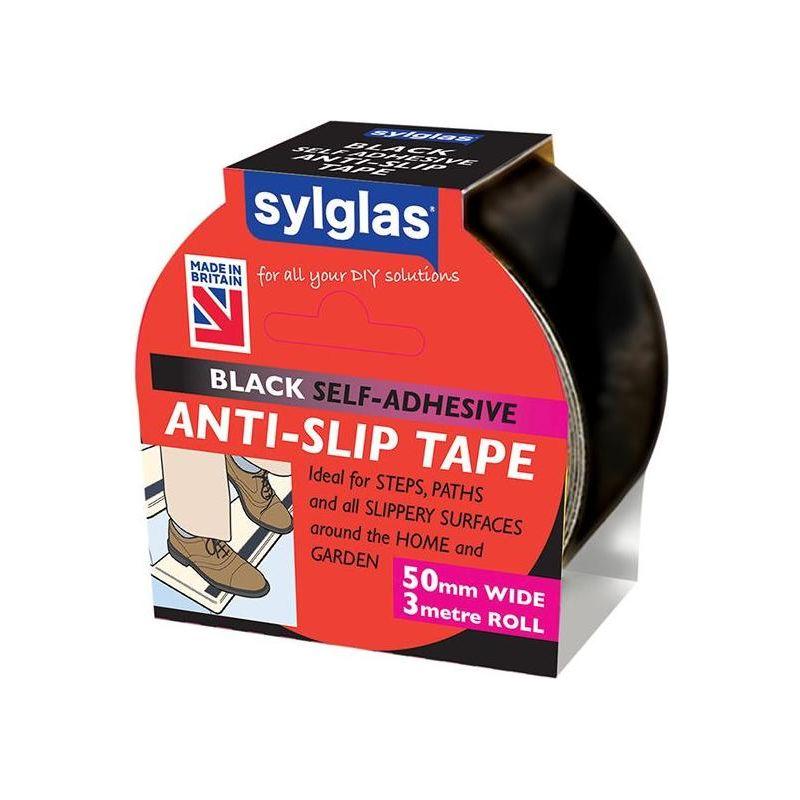 Sylglas Anti-Slip Tape 50mm x 3m Black Sylglas - RockBottom Nothampton