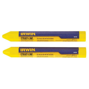 Irwin® Strait-Line® Crayon Yellow (Card 2) IRWIN® STRAIT-LINE® - RockBottom Northampton