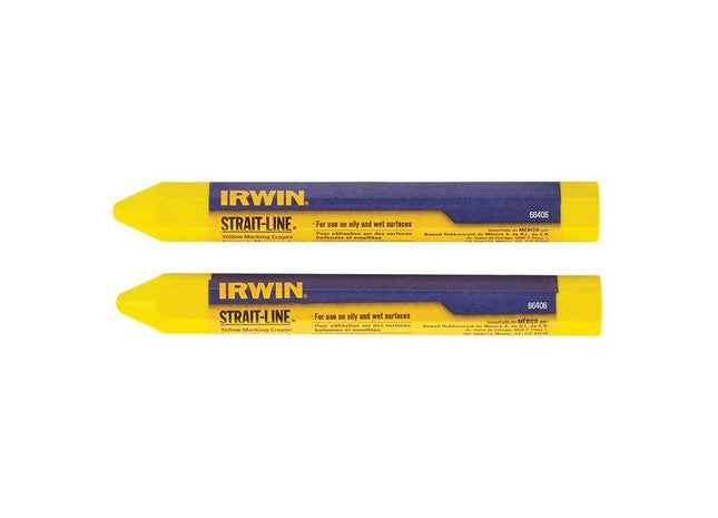 Irwin® Strait-Line® Crayon Yellow (Card 2) IRWIN® STRAIT-LINE® - RockBottom Northampton