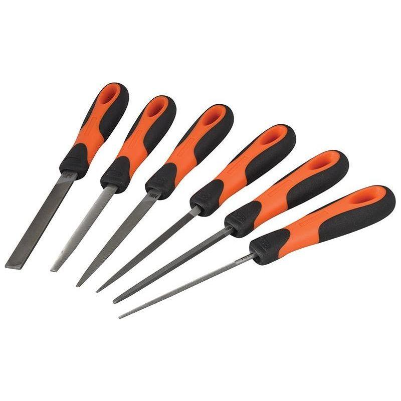 Bahco 1-476 ERGO™ File Set 6 Piece 100mm (4in) Bahco - RockBottom Northampton