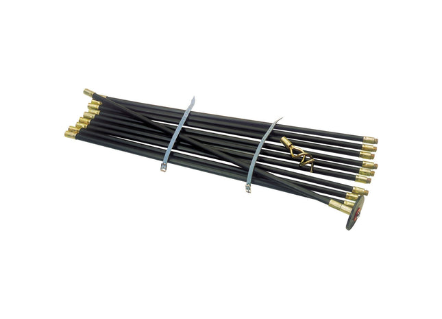 Draper Polypropylene Drain Rod Set, 9m (12 Piece) 23540 Draper - Town Tools 