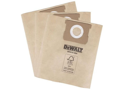 Dewalt Vacuum DXVA19-4204 Dust Bag (3 Pack) DEWALT Vacuum - RockBottom Northampton