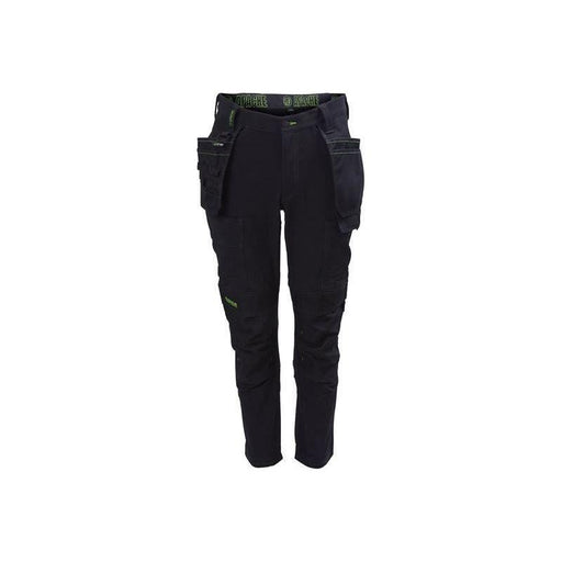 Apache Calgary Black Stretch Holster Trousers Waist 34in Leg 33in Apache - RockBottom Northampton 