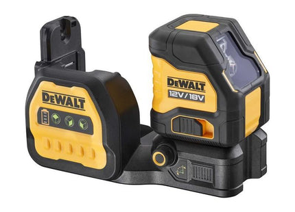 Dewalt Power Tools DCE088 NG18 Cross Line Green Beam Laser 12/18V Bare Unit DeWALT Power Tools - RockBottom Northampton