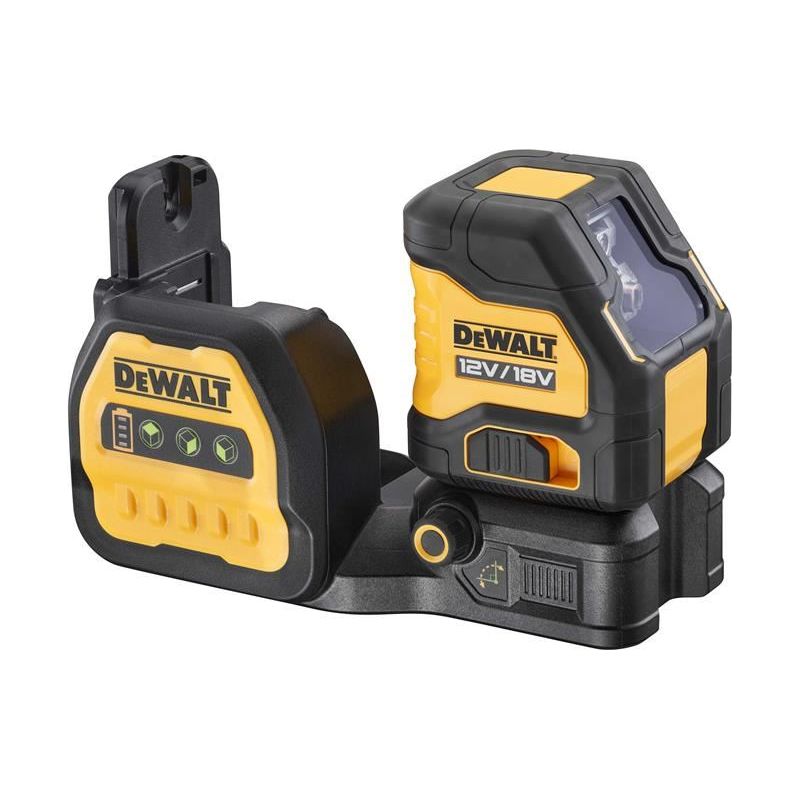 Dewalt Power Tools DCE088 NG18 Cross Line Green Beam Laser 12/18V Bare Unit DeWALT Power Tools - RockBottom Northampton