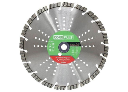 Coreplus GP300E Elite General-Purpose Diamond Blade 300mm CorePlus - RockBottom Northampton