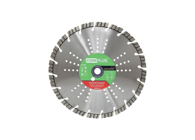Coreplus GP300E Elite General-Purpose Diamond Blade 300mm CorePlus - RockBottom Northampton