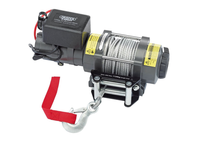 Draper 12V Recovery Winch, 1134kg 24441 Draper - Town Tools 
