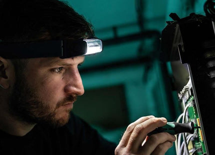 Scangrip® I-VIEW Rechargeable Headlamp with Sensor 400 lumens SCANGRIP® - RockBottom Nothampton