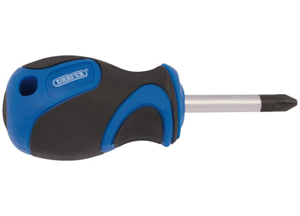 Draper Soft Grip PZ TYPE Screwdriver, No.2 x 38mm 48929 Draper - Town Tools 